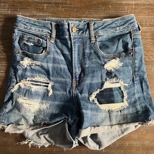 AE Super Hi Rise Shortie size 4